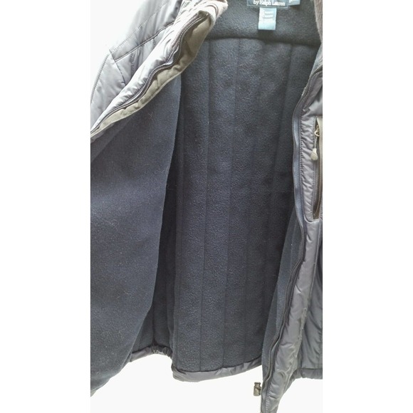 Polo Ralph Lauren Unisex Navy Blue Packable Horiz. Puffer Jacket Coat Size XL - Picture 11 of 13